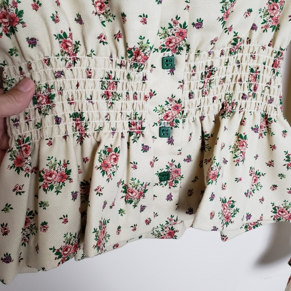 Vintage Upstairs Closet Floral Print Top - Picture 6 of 16